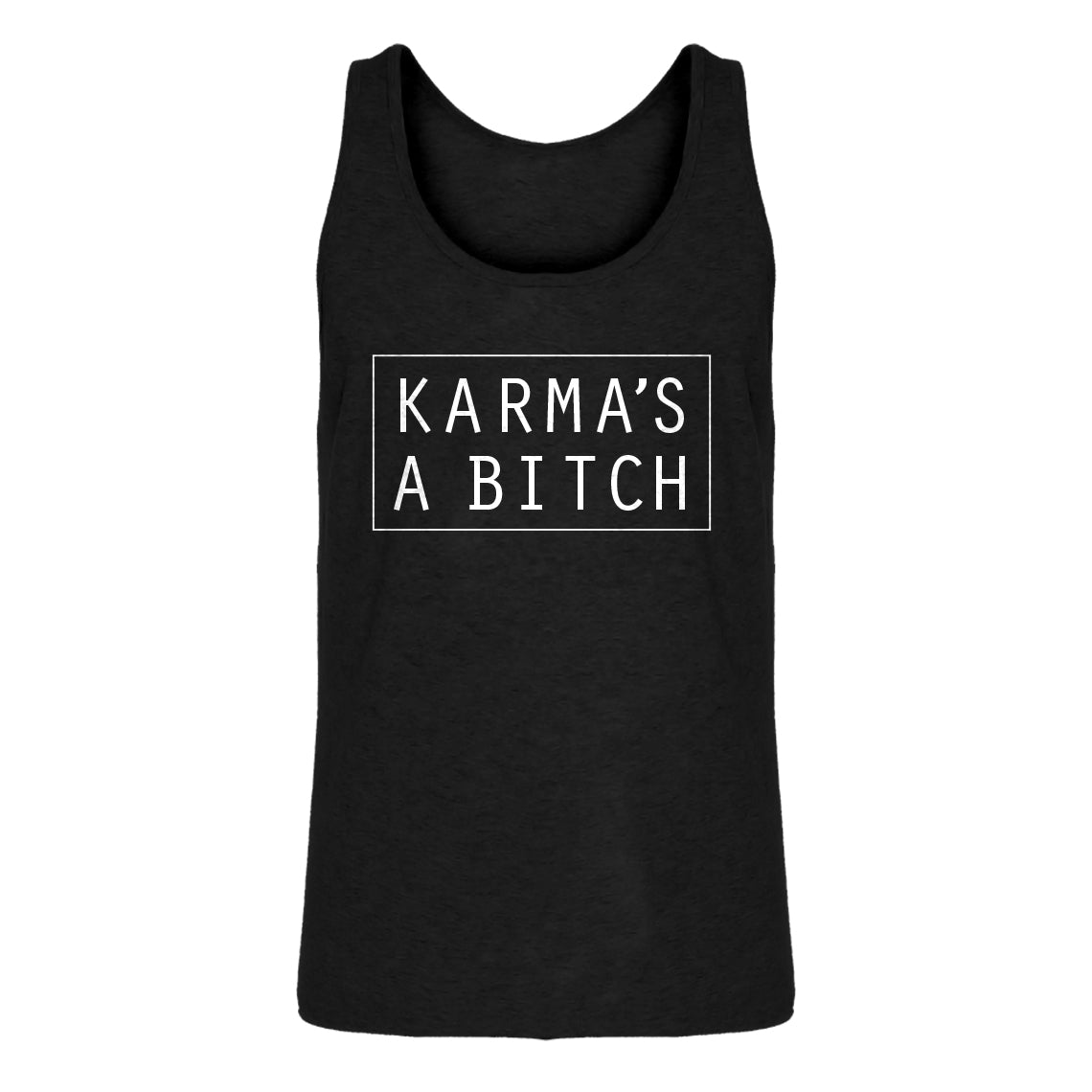 Tank Karma's a Bitch Mens Jersey Tank Top