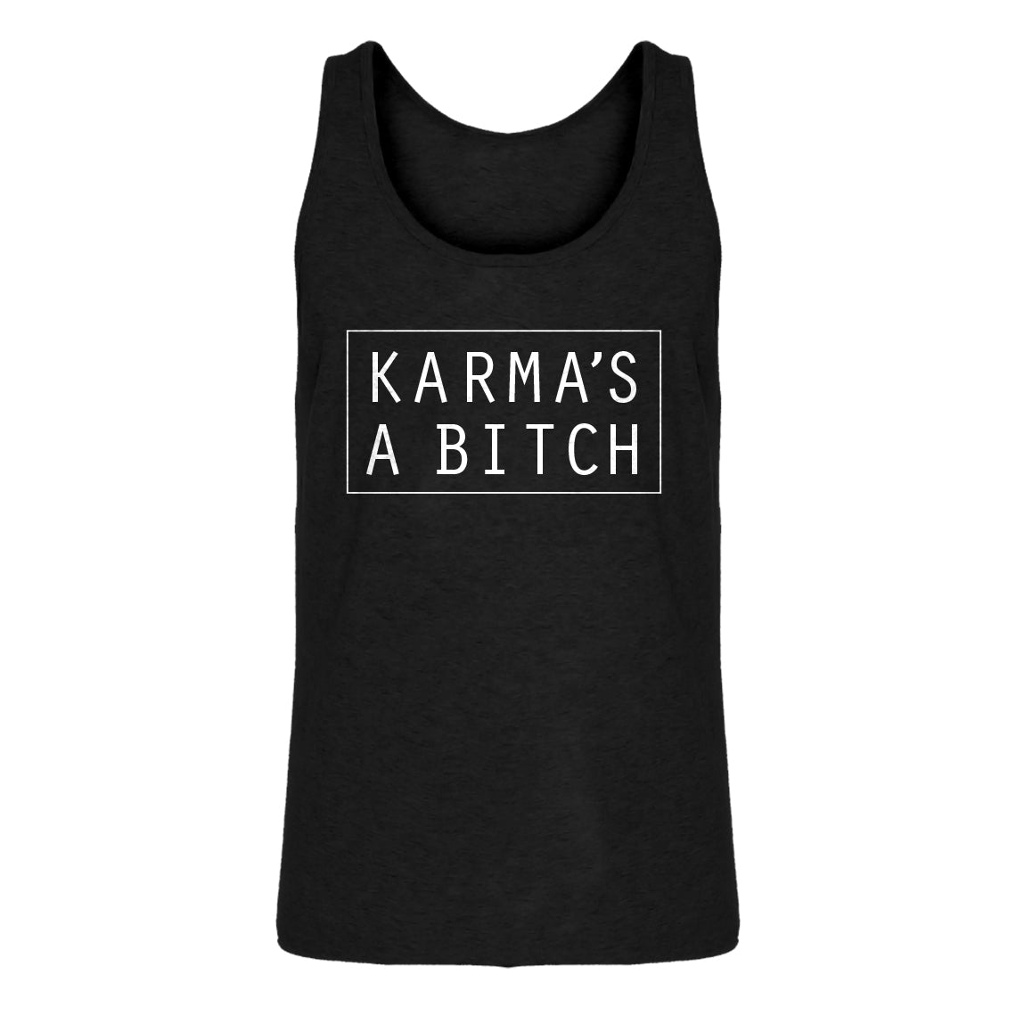 Tank Karma's a Bitch Mens Jersey Tank Top