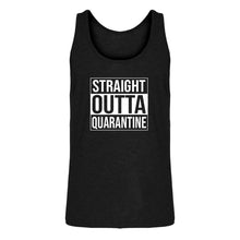 Mens Straight Outta Quarantine Jersey Tank Top