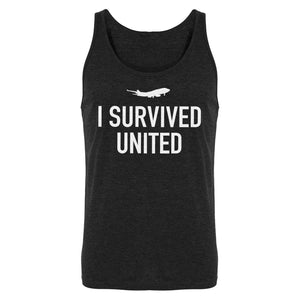Tank I Survived United Mens Jersey Tank Top