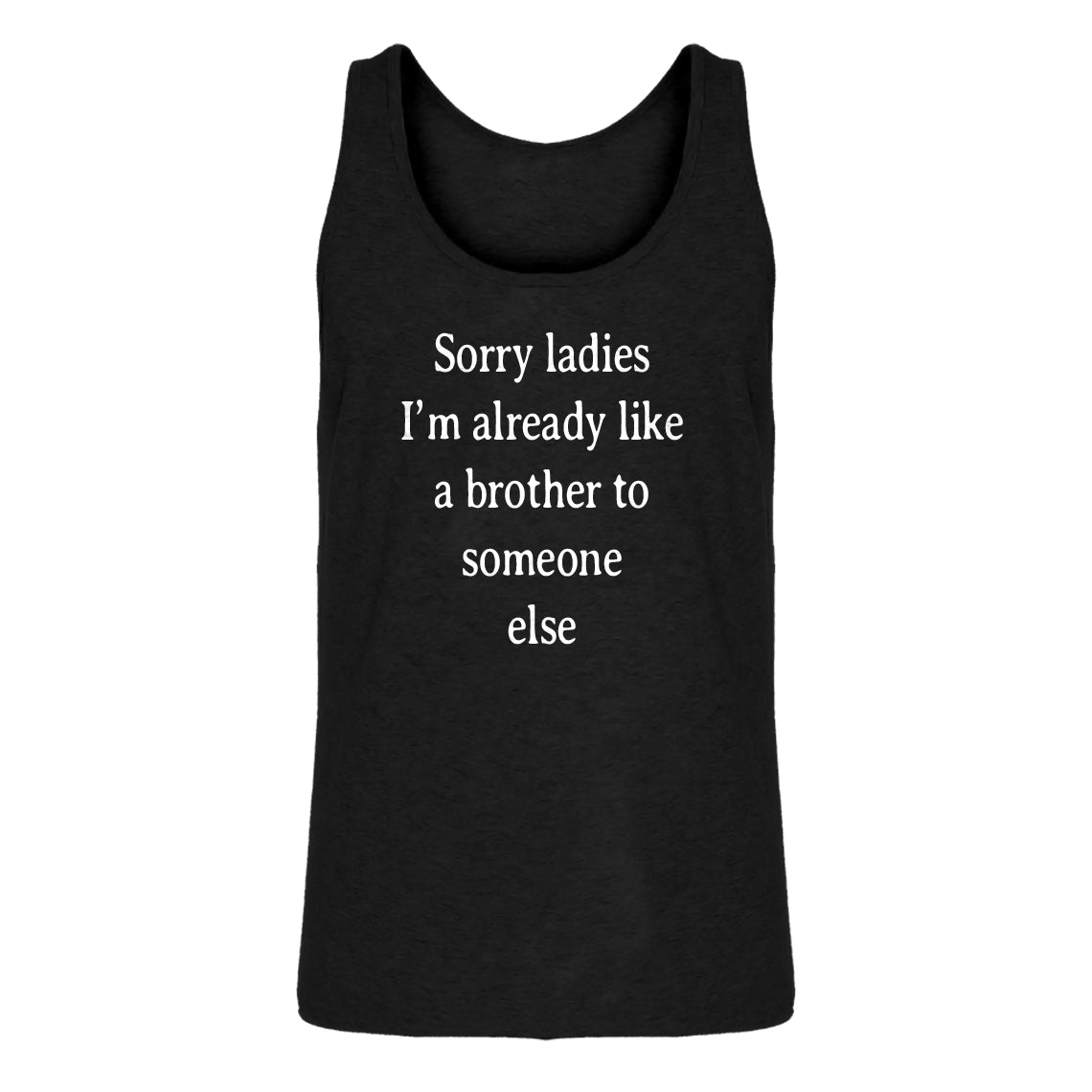 Tank Sorry ladies Mens Jersey Tank Top