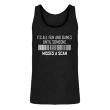 Tank Its All Fun and Games Until Someone Misses a Scan Mens Jersey Tank Top