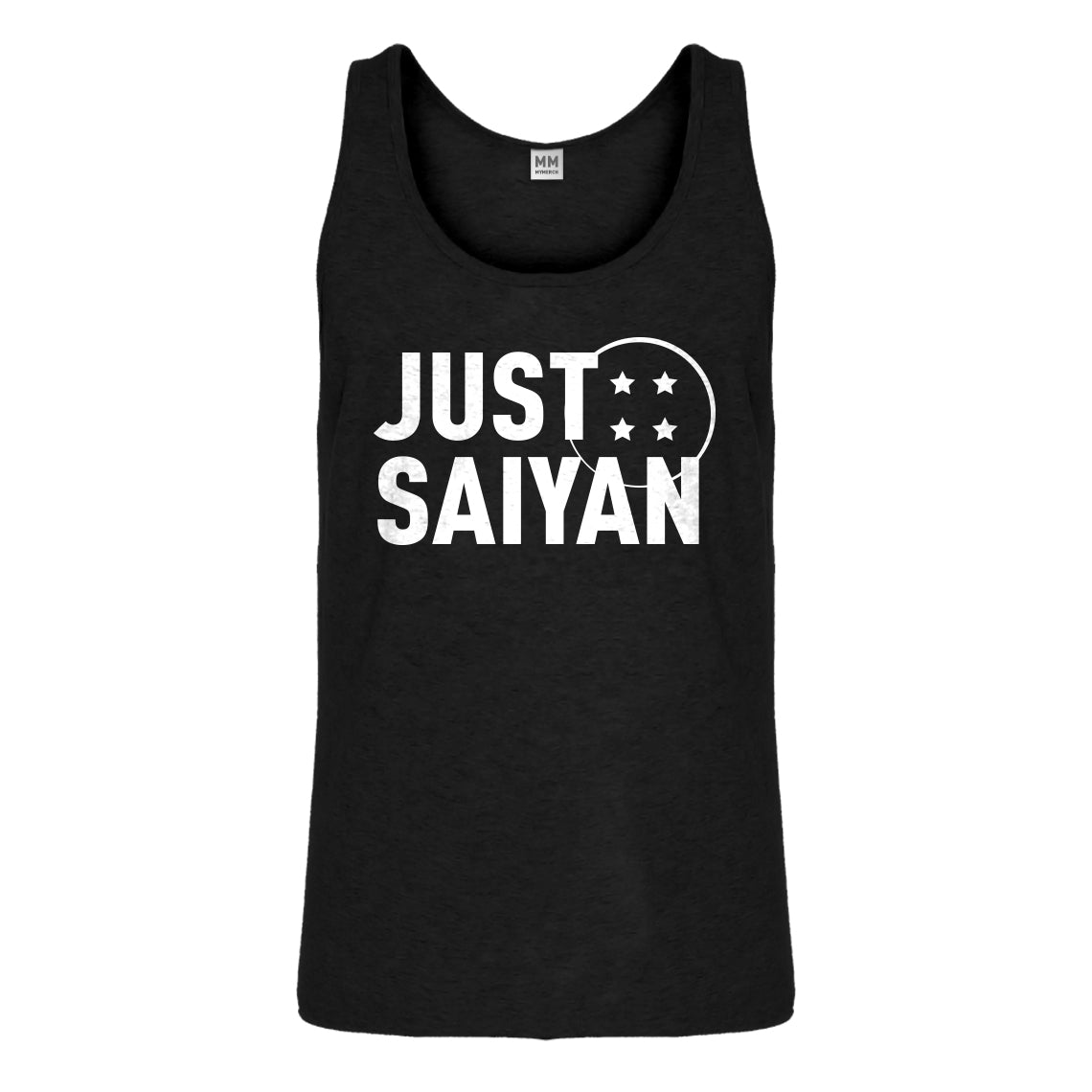 Tank Just Saiyan Mens Jersey Tank Top