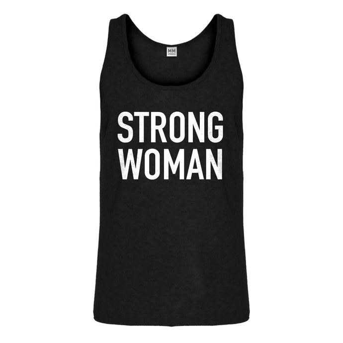 Tank Strong Woman Mens Jersey Tank Top