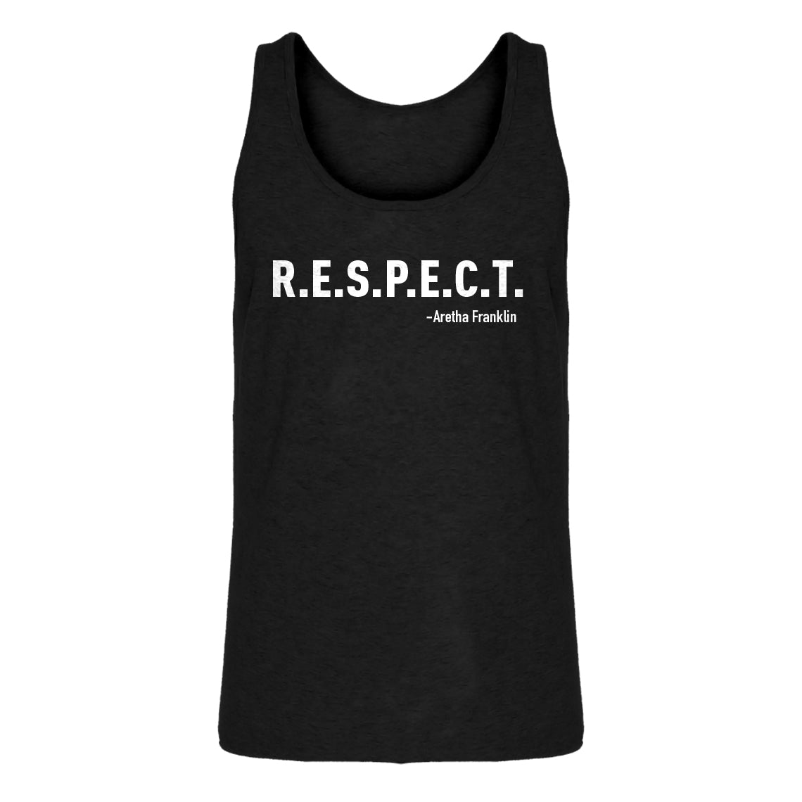 Mens RESPECT Jersey Tank Top