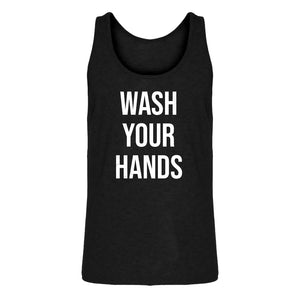 Mens WASH YOUR HANDS Jersey Tank Top