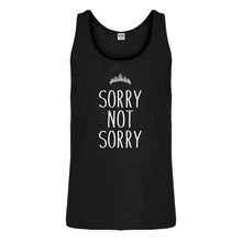 Tank Sorry Not Sorry Mens Jersey Tank Top