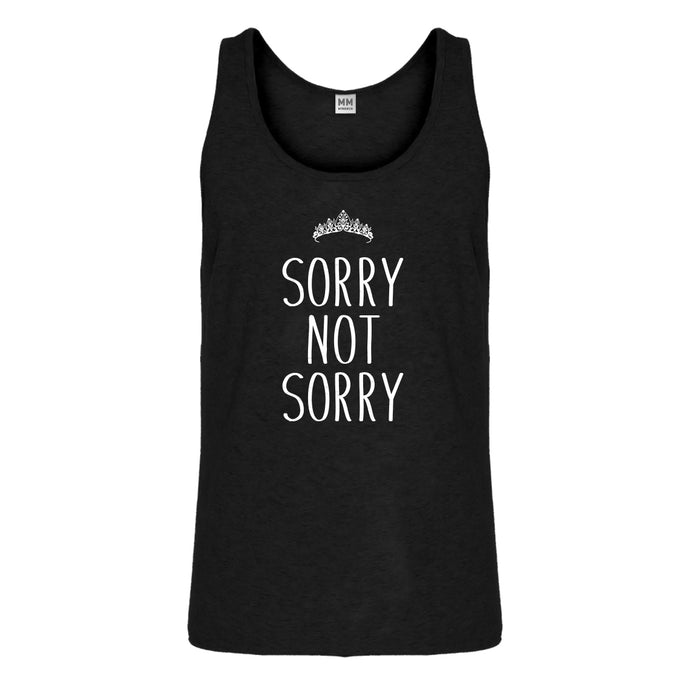 Tank Sorry Not Sorry Mens Jersey Tank Top