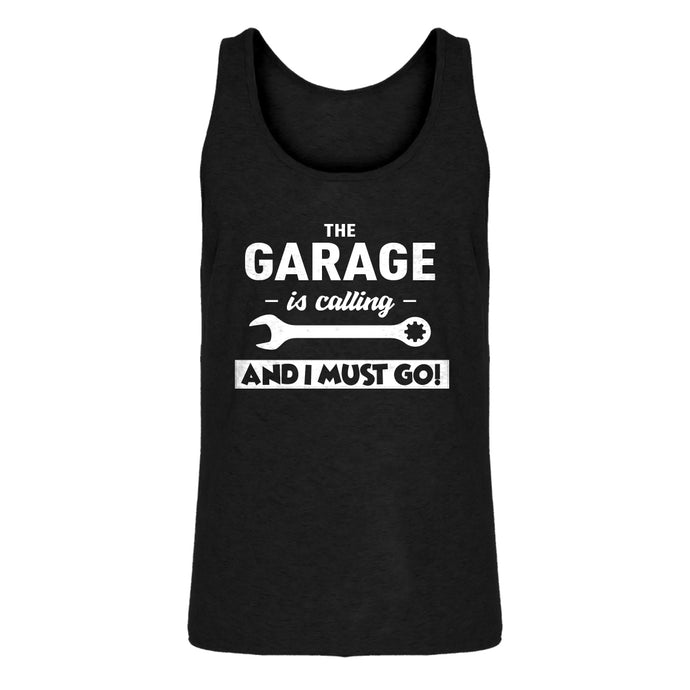 Mens The Garage is Calling Jersey Tank Top