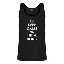 Tank Keep Calm and Hit a Bong Mens Jersey Tank Top