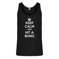Tank Keep Calm and Hit a Bong Mens Jersey Tank Top