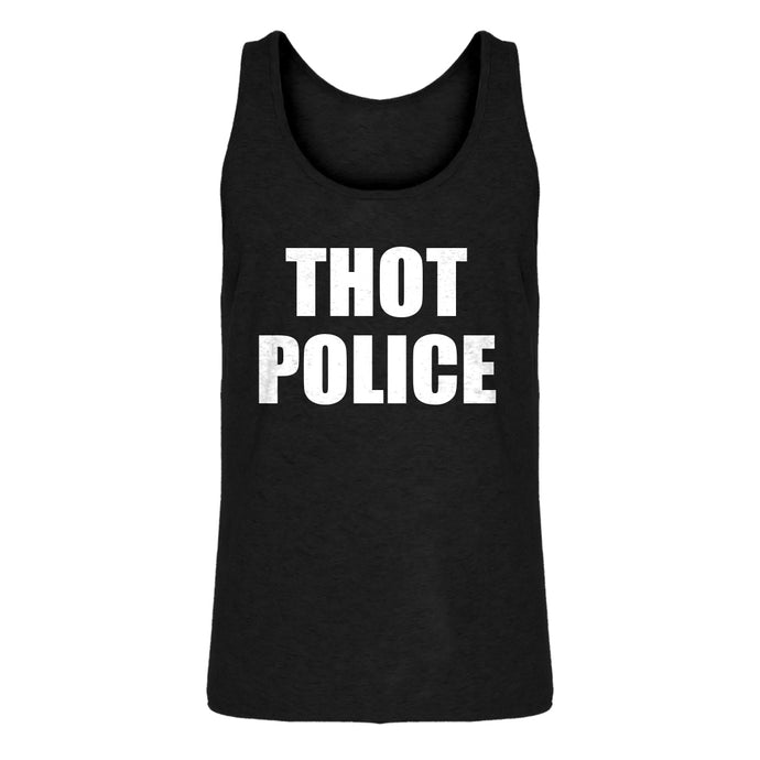 Tank Thot Police Mens Jersey Tank Top