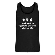 Tank So My Plants can have a Better Life Mens Jersey Tank Top