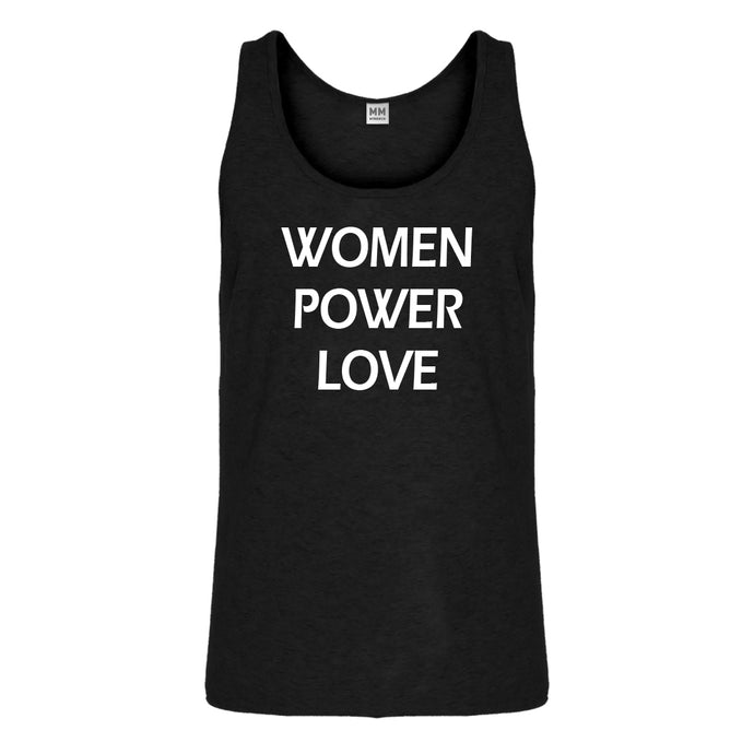 Tank Women Power Love  Mens Jersey Tank Top