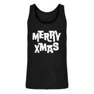 Mens Merry Xmas Jersey Tank Top