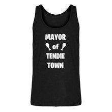 Mens Mayor of Tendie Town Jersey Tank Top