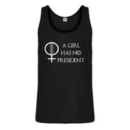 Tank A Girl Has No President Mens Jersey Tank Top