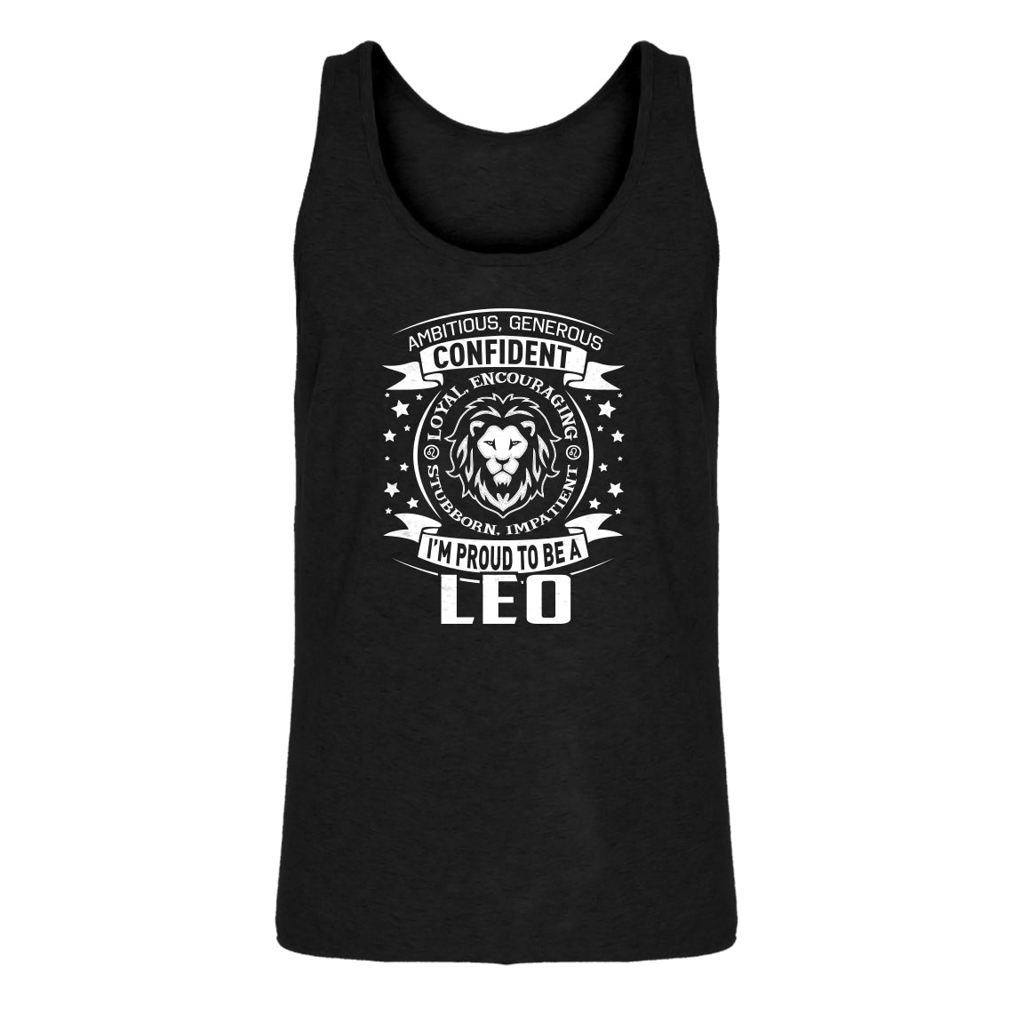 Tank Leo Astrology Zodiac Sign Mens Jersey Tank Top