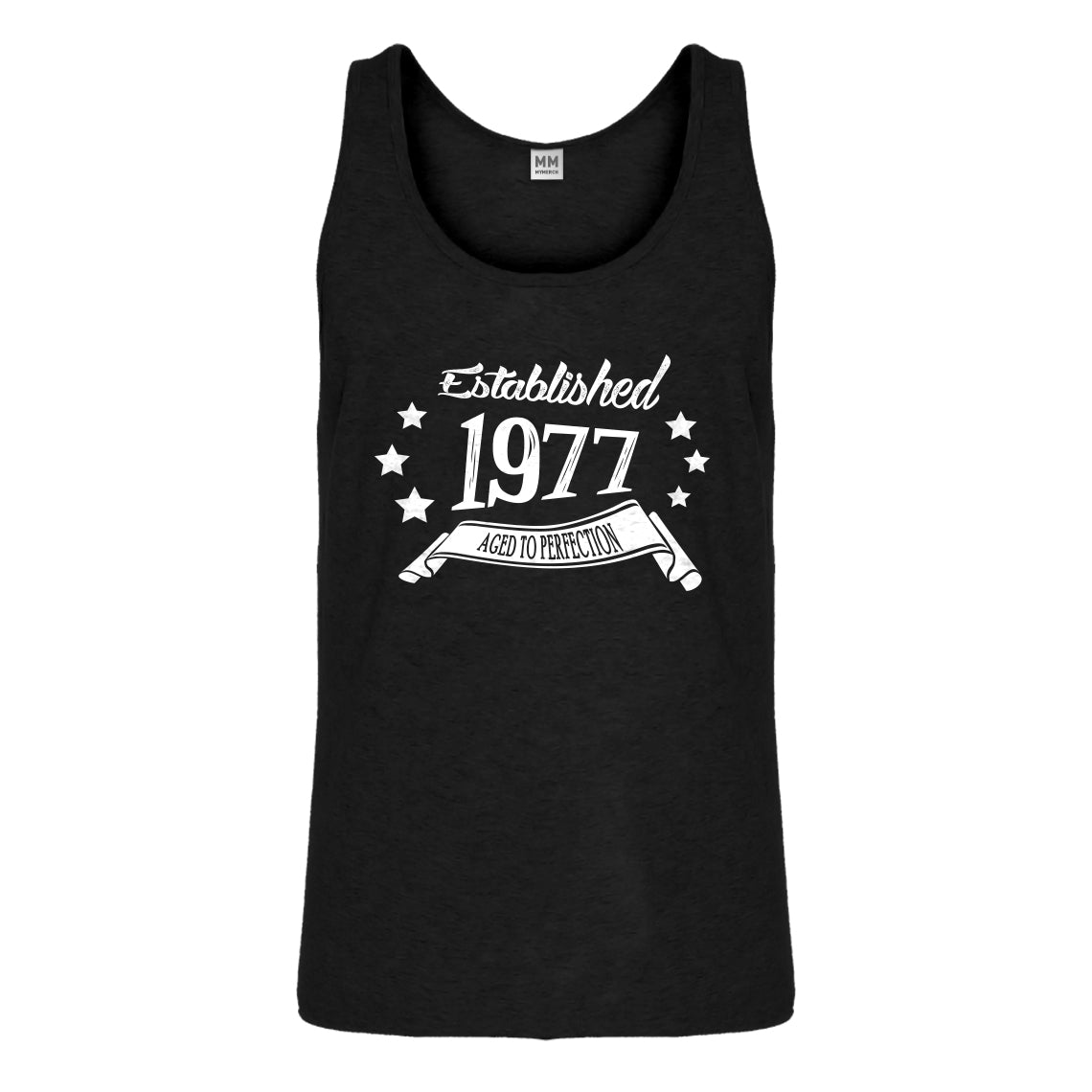 Tank Established 1977 Mens Jersey Tank Top