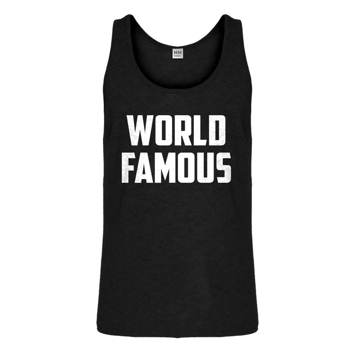 Tank World Famous Mens Jersey Tank Top