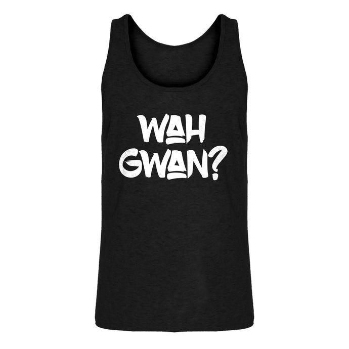 Mens Wah Gwan? Jersey Tank Top