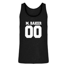 Mens M. BAKER 00 Jersey Tank Top