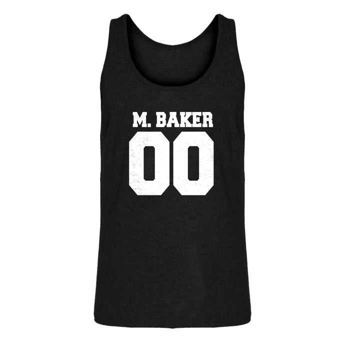 Mens M. BAKER 00 Jersey Tank Top