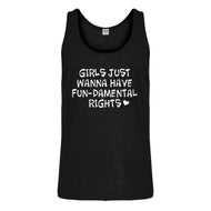 Tank Girls Wanna Have Fundamental Rights Mens Jersey Tank Top