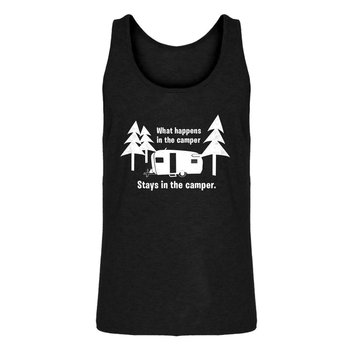 Mens What Happens in the Camper Jersey Tank Top