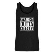 Mens Straight Outta Smores Jersey Tank Top