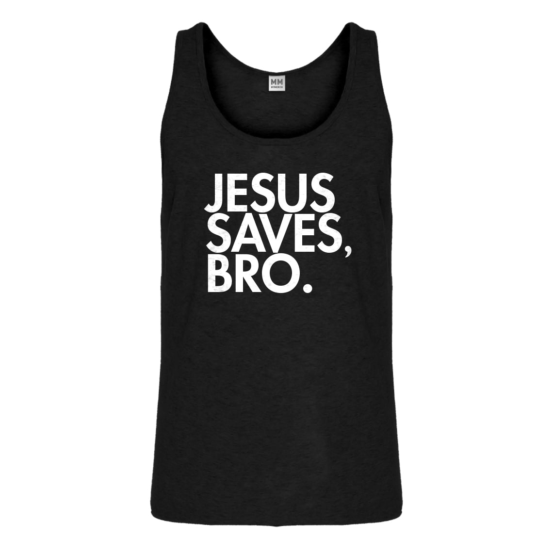 Tank Jesus Saves Bro Mens Jersey Tank Top