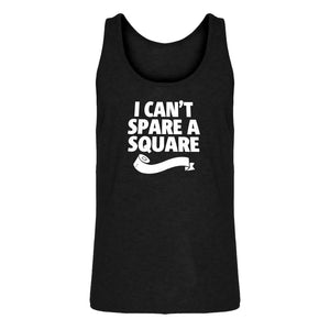 Mens I Can't Spare a Square Jersey Tank Top