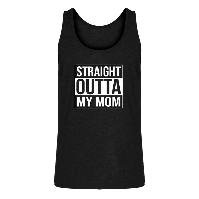Mens Straight Outta My Mom Jersey Tank Top