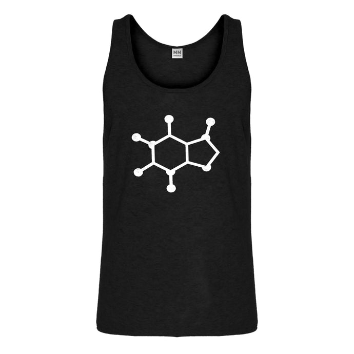 Tank Caffeine Molecule Mens Jersey Tank Top