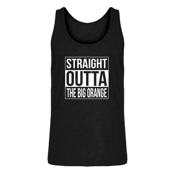 Mens Straight Outta the Big Orange Jersey Tank Top