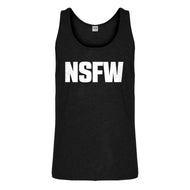 Tank Not Safe for Work Mens Jersey Tank Top