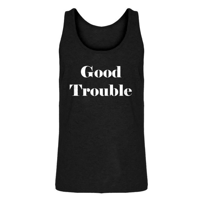 Mens Good Trouble Jersey Tank Top