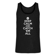 Tank Keep Calm and Catch em All! Mens Jersey Tank Top