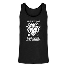 Mens Hey all you Cool Cats and Kittens Jersey Tank Top