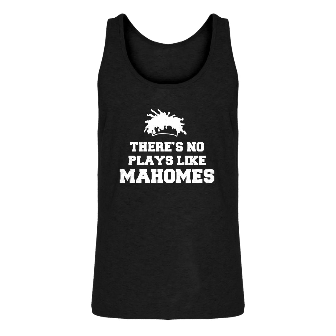 Mens There's No Plays Like Mahomes Jersey Tank Top