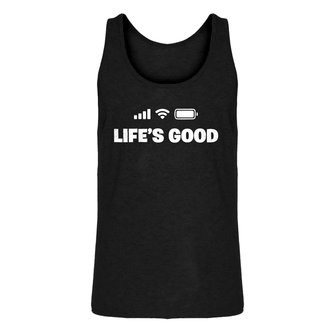Mens Life's Good Jersey Tank Top