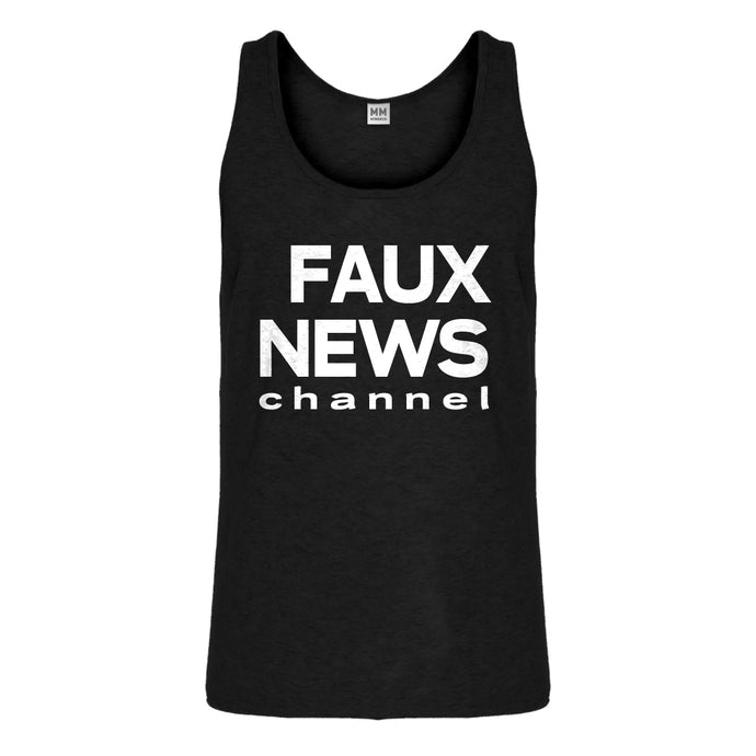 Tank Faux News Mens Jersey Tank Top