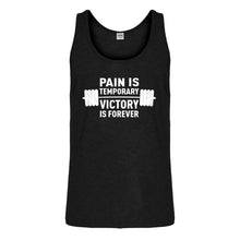 Tank Pain is Temporary Victory is Forever Mens Jersey Tank Top