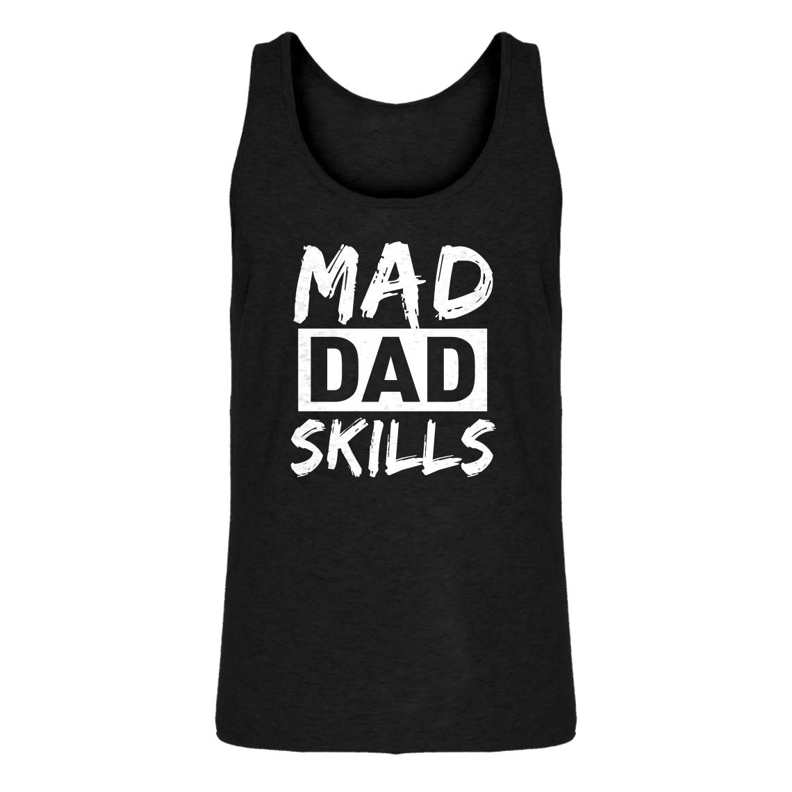 Mens Mad Dad Skills Jersey Tank Top