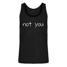 Mens Not You Jersey Tank Top