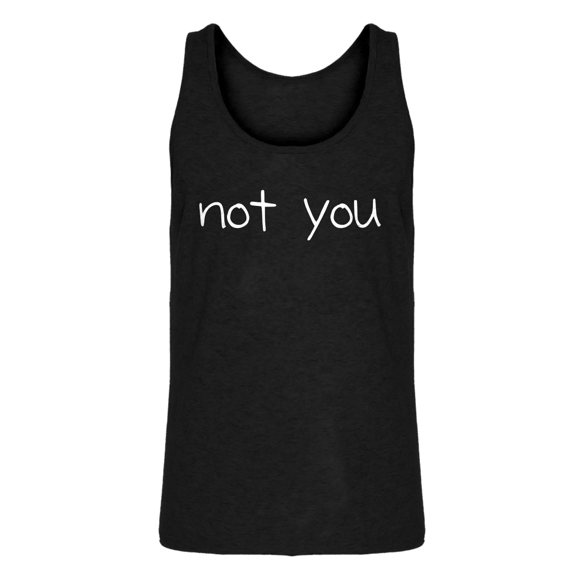Mens Not You Jersey Tank Top