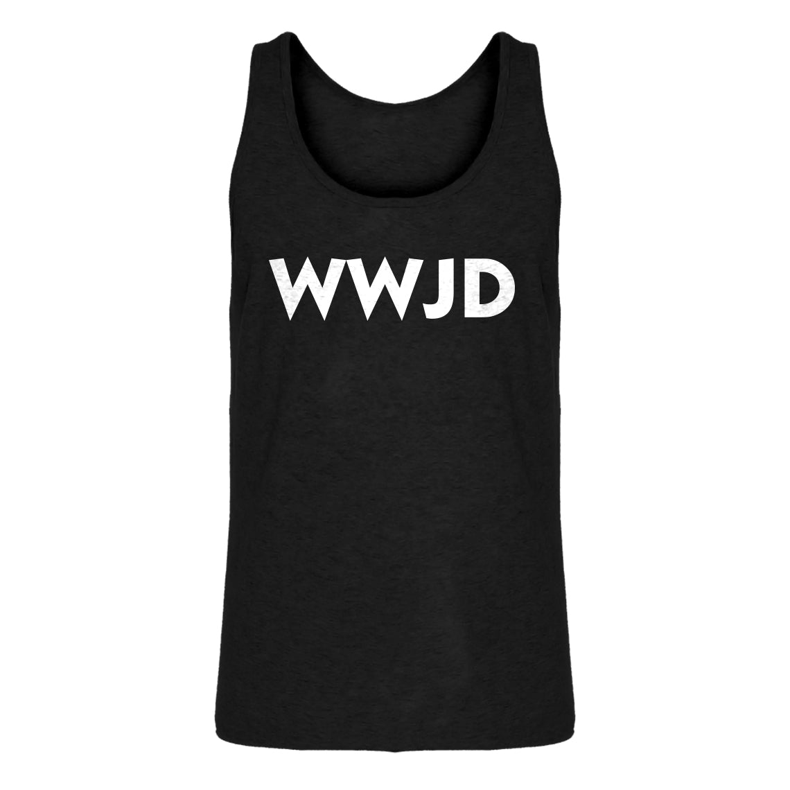 Mens WWJD Jersey Tank Top