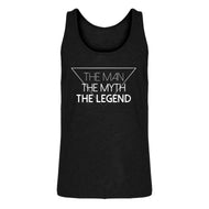 Mens The Man the Myth the Legend Jersey Tank Top