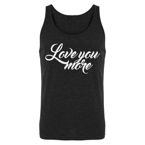 Tank Love You More Mens Jersey Tank Top