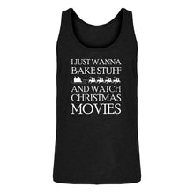 Mens Bake Stuff, Christmas Movies Jersey Tank Top